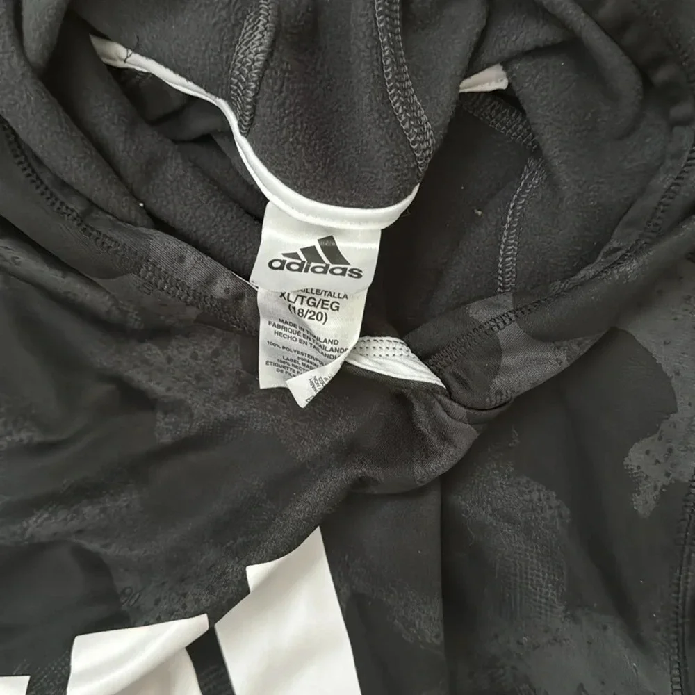 ADIDAS Camo Hoodie Youth size XL